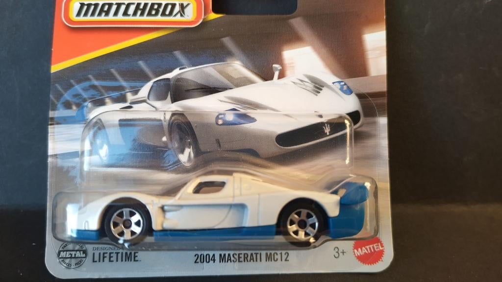 Maserati MC12 1:64 3inch Matchbox Pol, Auto, Verzenden, Nieuw, Matchbox@mattel.com