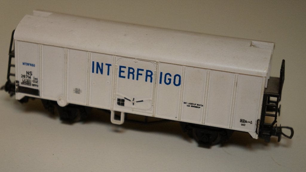 Liliput H0 — NS 26714 Interfrigo koelwagen (Wagon), Gebruikt, Gelijkstroom, Wagon, Ophalen of Verzenden