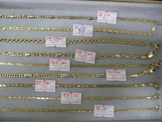 14 karaat 585 gouden armbanden zie  de prijzen en afmetingen, Ophalen of Verzenden, Zo goed als nieuw, Goud, Goud