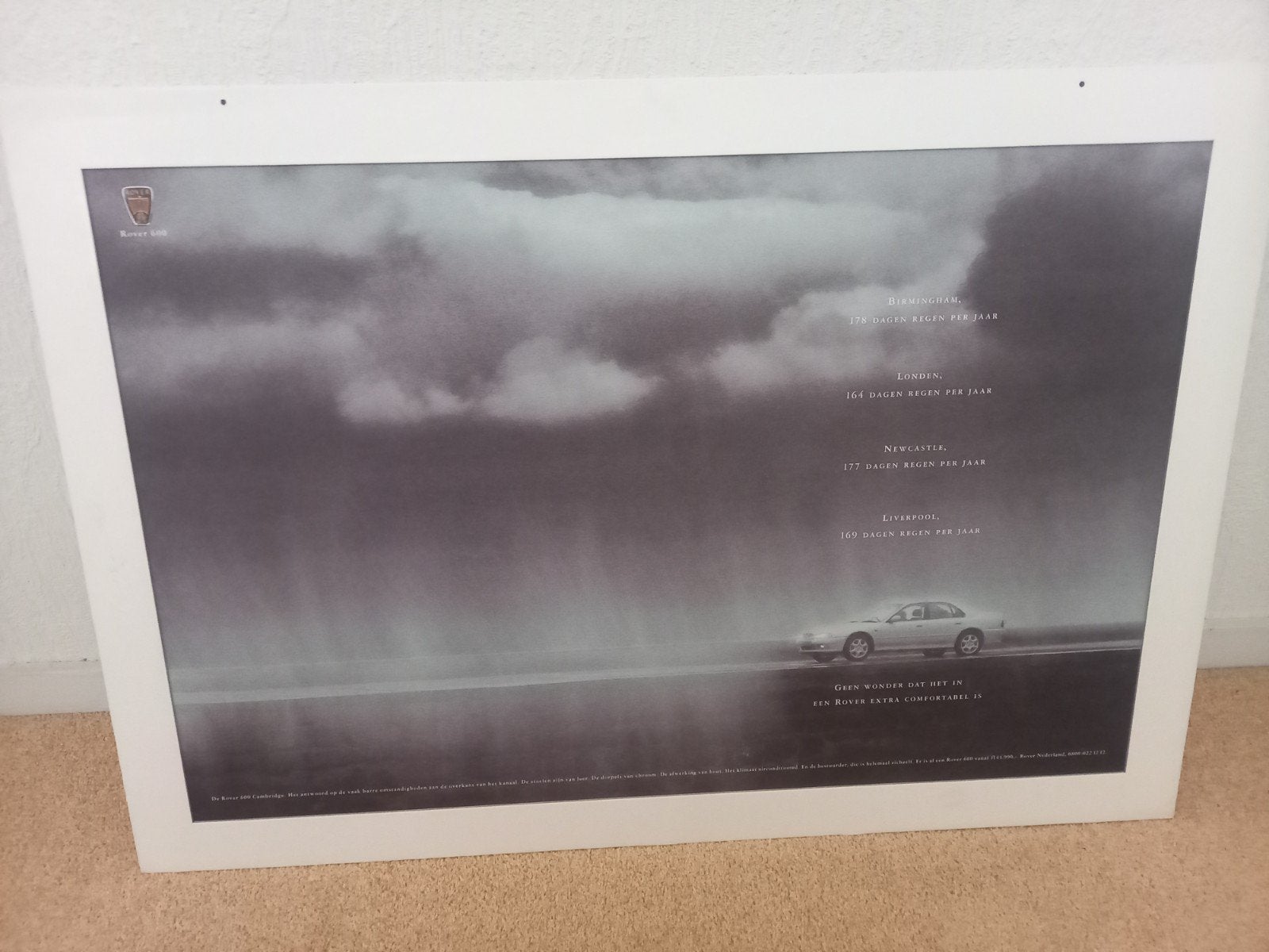 Partij posters Rover 200 400 600, Ophalen of Verzenden, A1 t/m A3