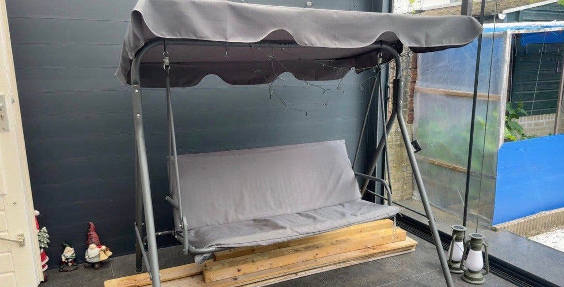Schommelbank, Tuin en Terras, Ophalen, Gebruikt, Schommelbank