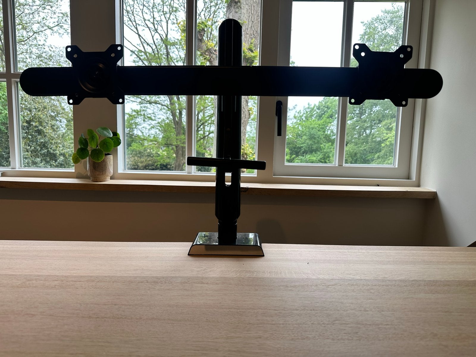 Dubbele Monitorstandaard 17-32 inch, Computers en Software, Monitoren, Ophalen of Verzenden, Zo goed als nieuw