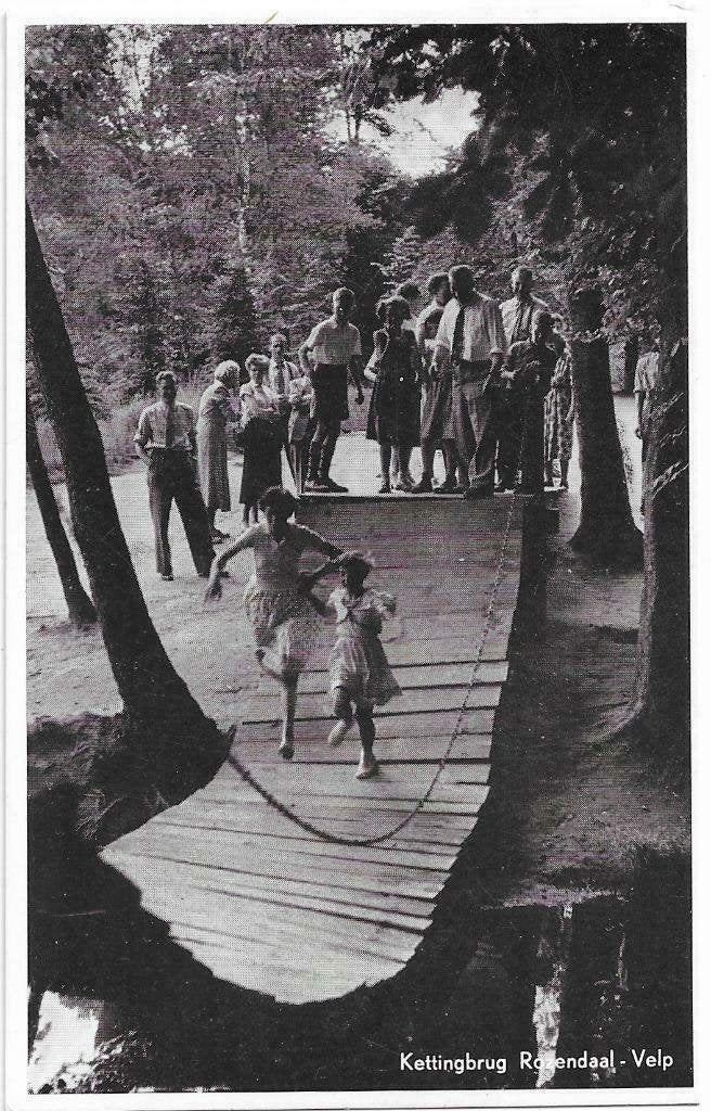 AK Rozendaal, Velp - Kettingbrug, Verzenden, Voor 1920, Ongelopen, Gelderland