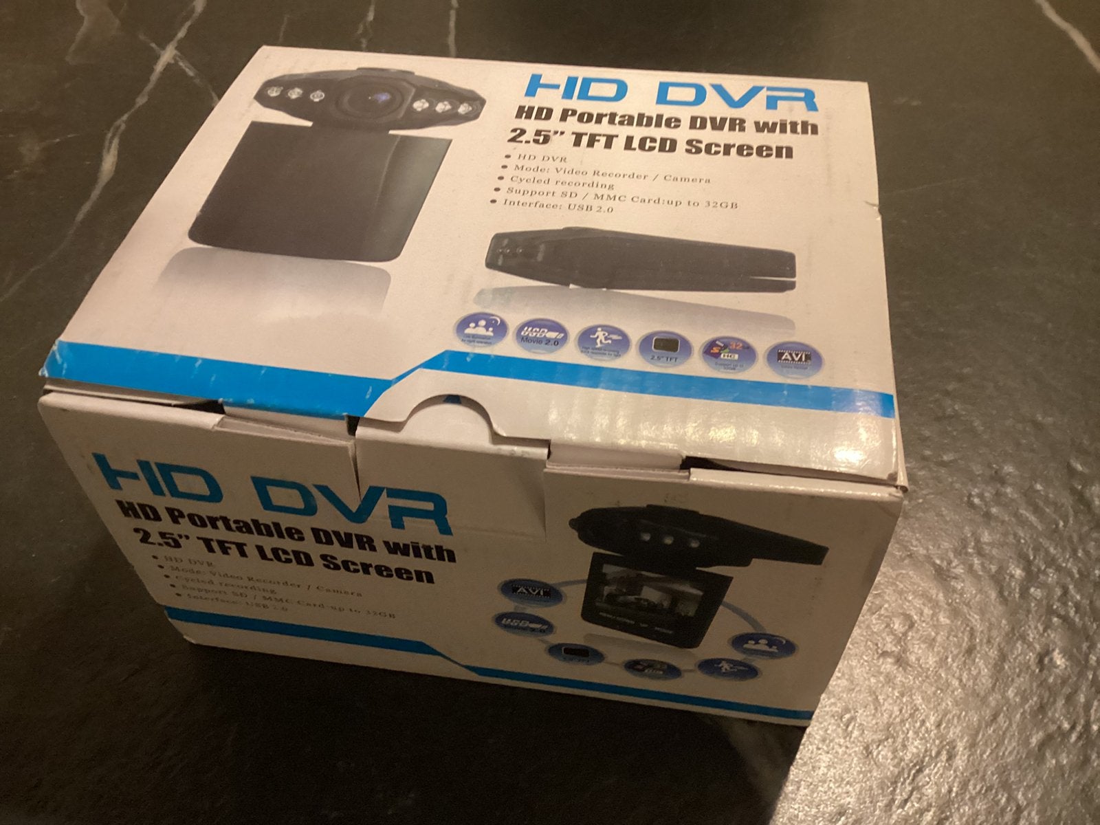 On board camera met DVR, Ophalen, Zo goed als nieuw