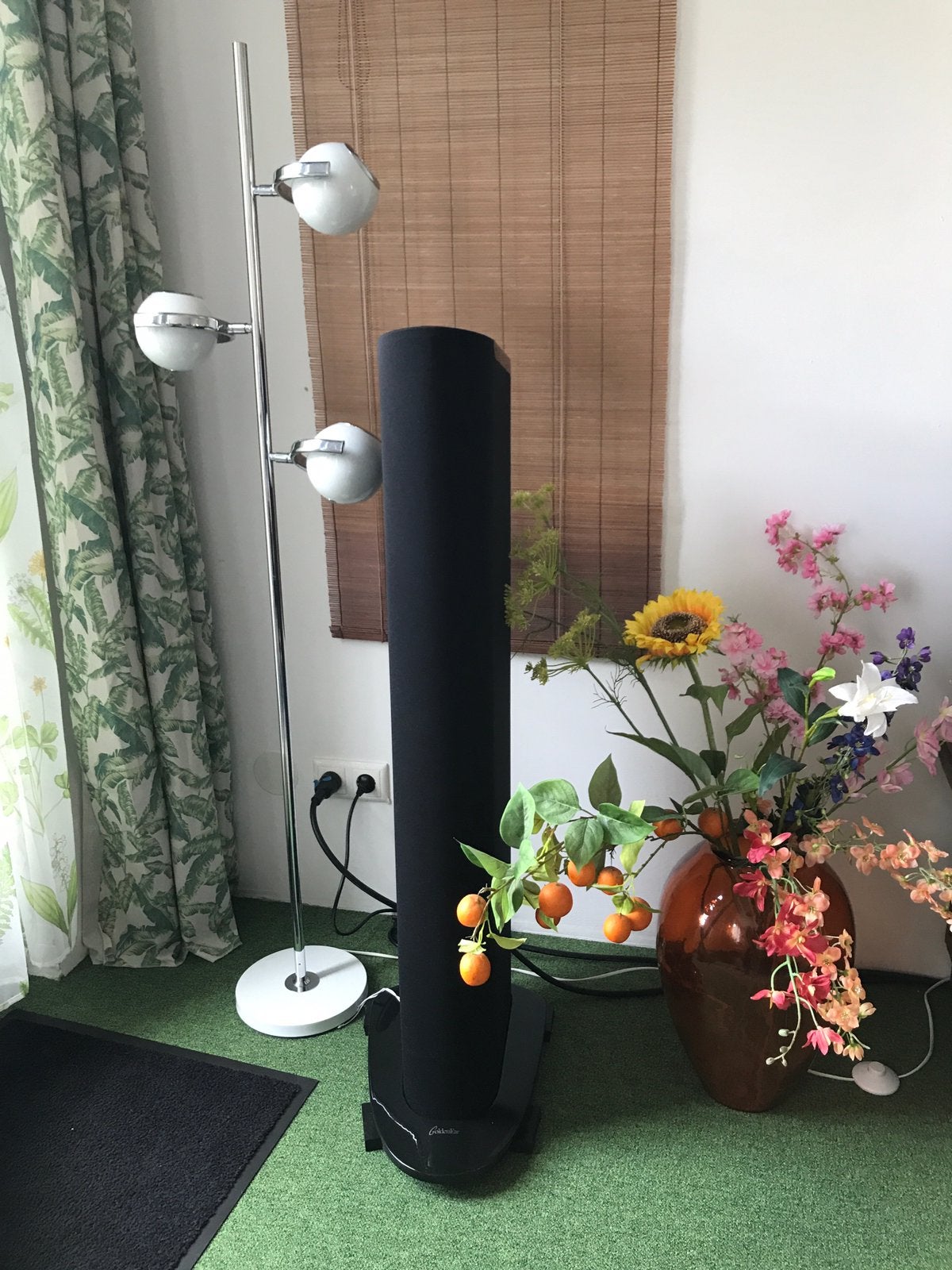 Goldenear Triton 3+ speakers (met ingebouwde subwoofers), Stereo speakers, Zo goed als nieuw, Geschikt voor surround/home cinema