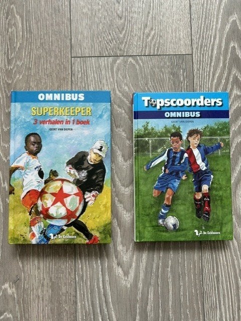2 stuks:Topscoorders Omnibus voetbal -Geert van Diepen, Ophalen of Verzenden, Zo goed als nieuw, Geert van Diepen, Fictie algemeen