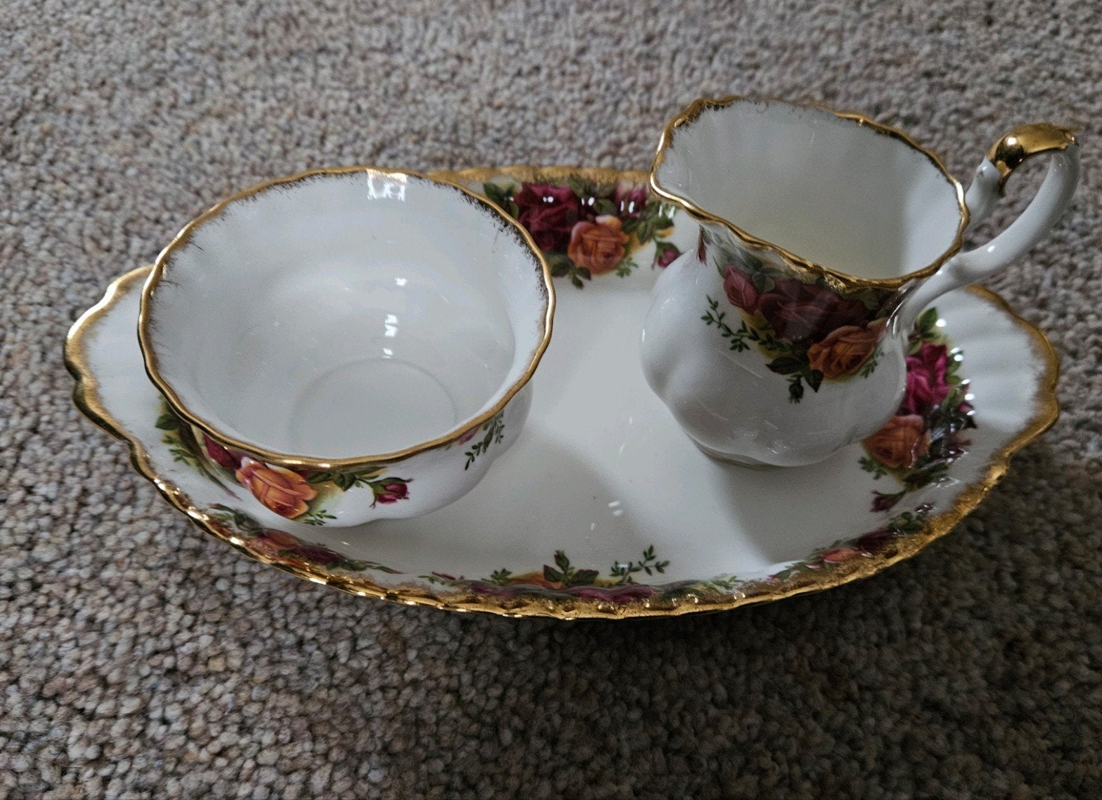 Royal Albert Old Country Roses Theeset roomset, Ophalen of Verzenden