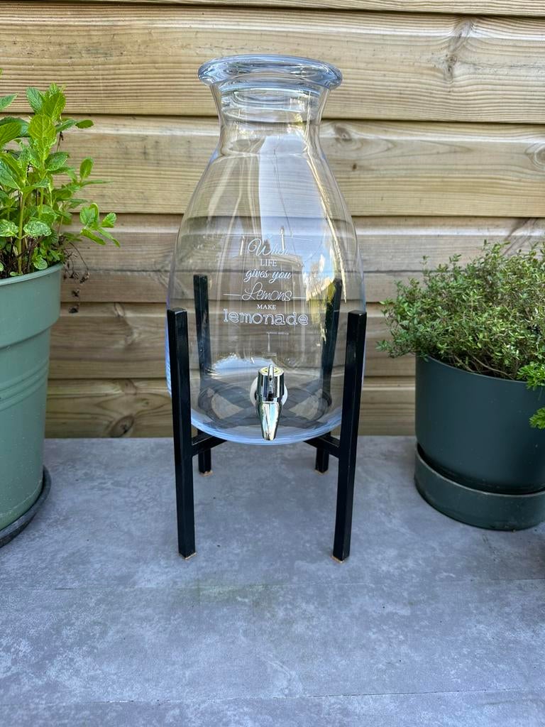 Rivièra Maison limonade tap, Ophalen, Overige typen, Nieuw, Glas