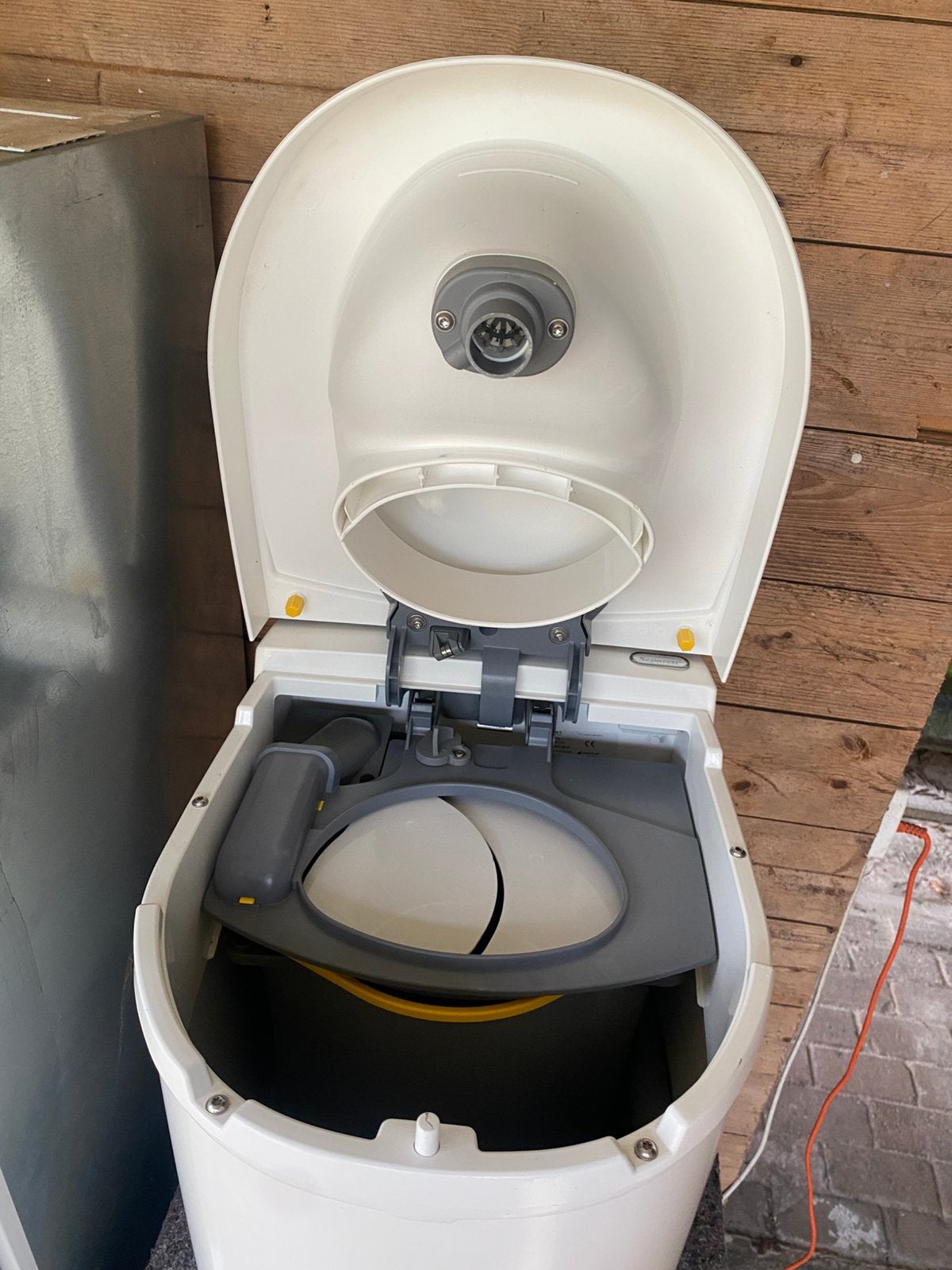 DROOGTOILET / SCHEIDINGSTOILET (Separett), Ophalen, Zo goed als nieuw, Toilet
