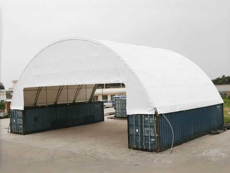 Rhino-Cross-Shelter C604015S 12x18x4,5 m Opslagtent/Opslagsh