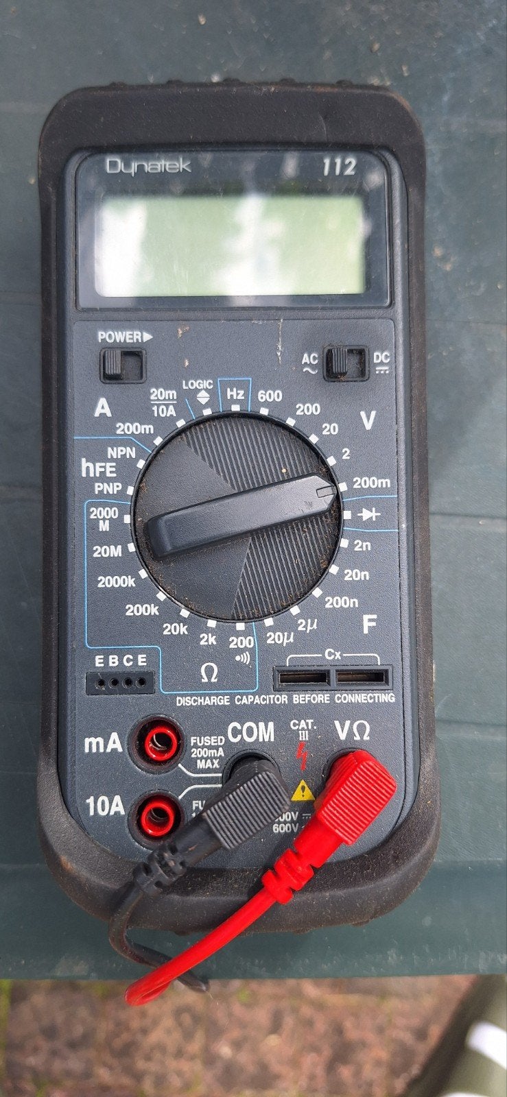 Dynatek 112 Multimeter - Gebruikt maar functioneel, Ophalen of Verzenden, Gebruikt, Multimeter