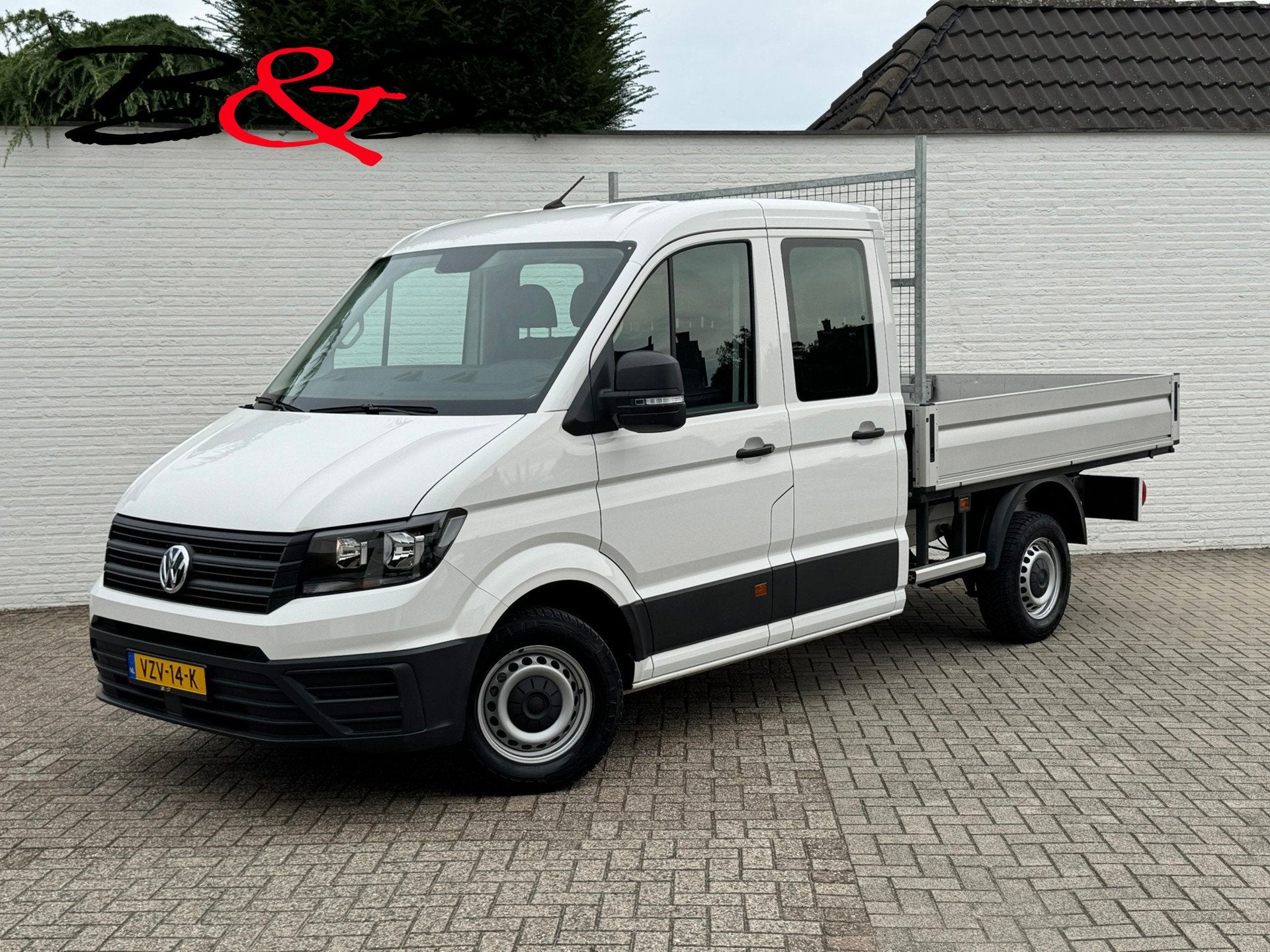 Volkswagen Crafter 35 2.0 TDI L3 Pick up 7 pers. Trekhaak Ga, Auto's, Volkswagen, Voorwielaandrijving, Stof, Gebruikt, 4 cilinders