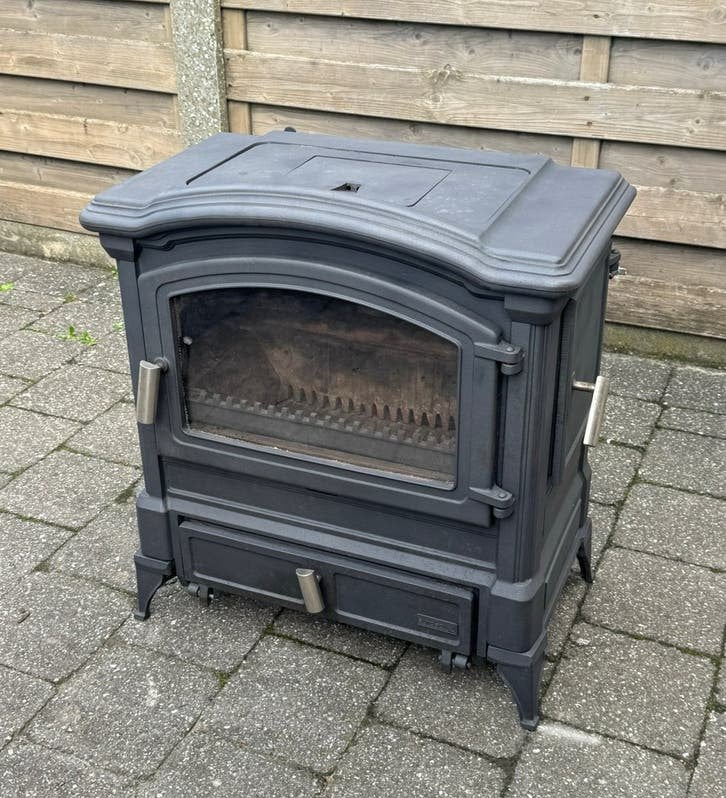 Houtkachel kolenkachel Surdiac Oxford 72 12kw, Huis en Inrichting, Ophalen, Gebruikt, Hout, Allesbrander