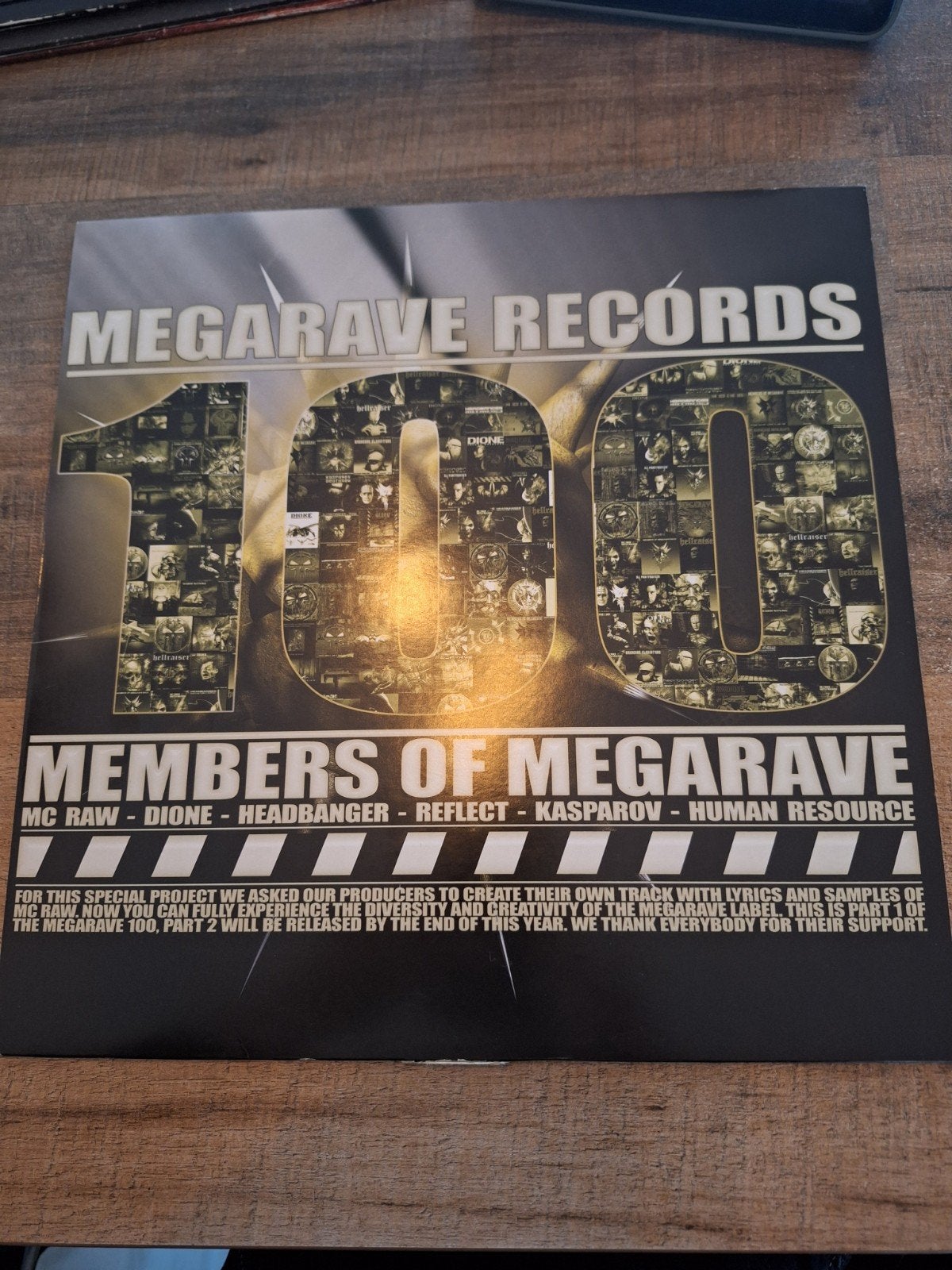 members of megarave, Ophalen of Verzenden, Zo goed als nieuw, 12 inch