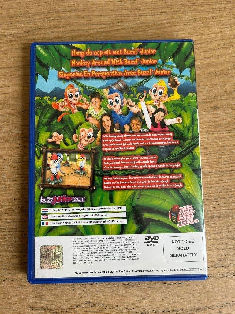 Ps2 Buzz Junior Jungle Party | Playstation 2, Muziek, Gebruikt, Ophalen of Verzenden, 3 spelers of meer