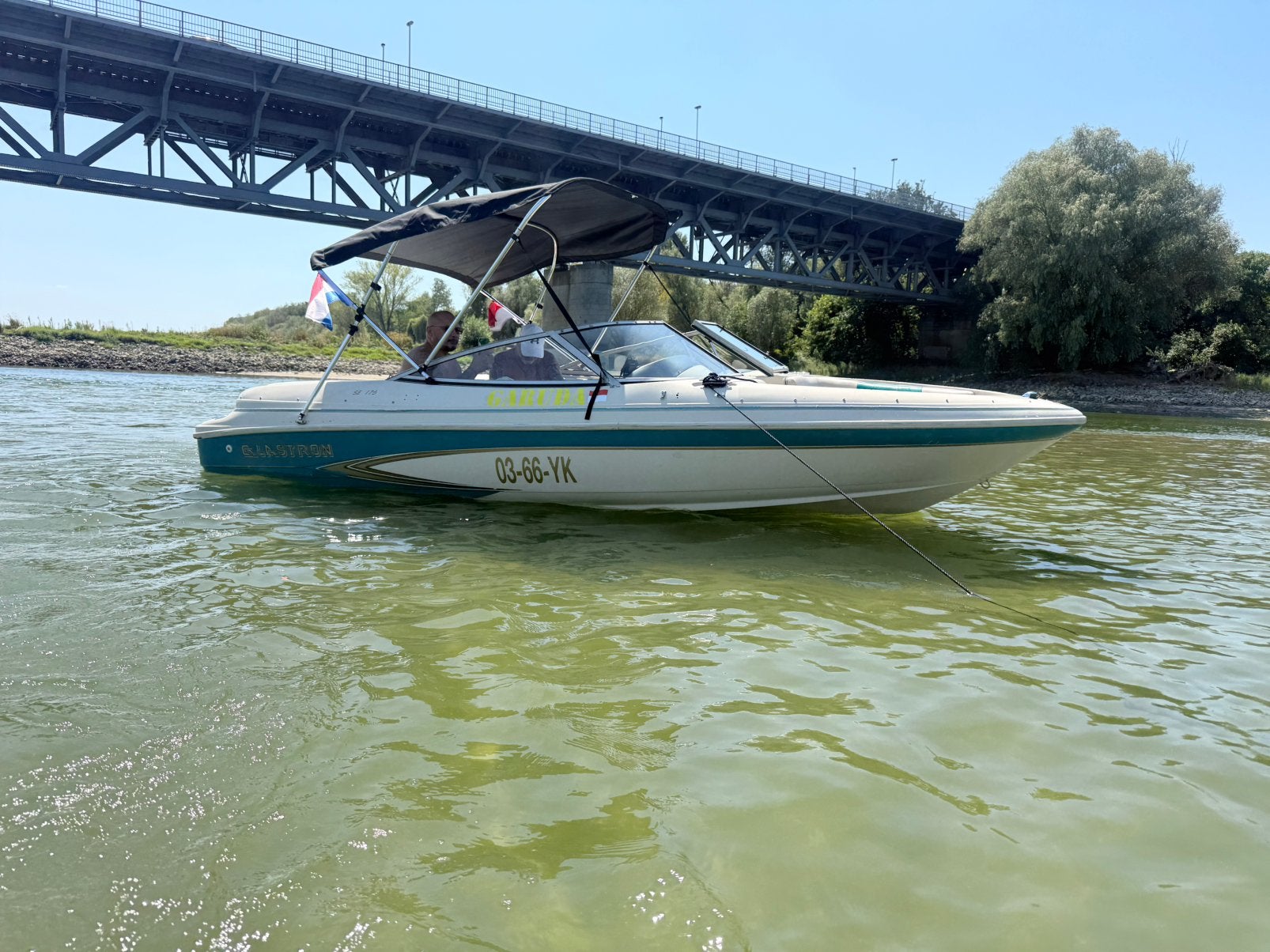 Glastron 175se bowrider volvo penta 3.0 met trailer, Watersport en Boten, Speedboten, Ophalen, Overige merken, Gebruikt, Binnenboordmotor