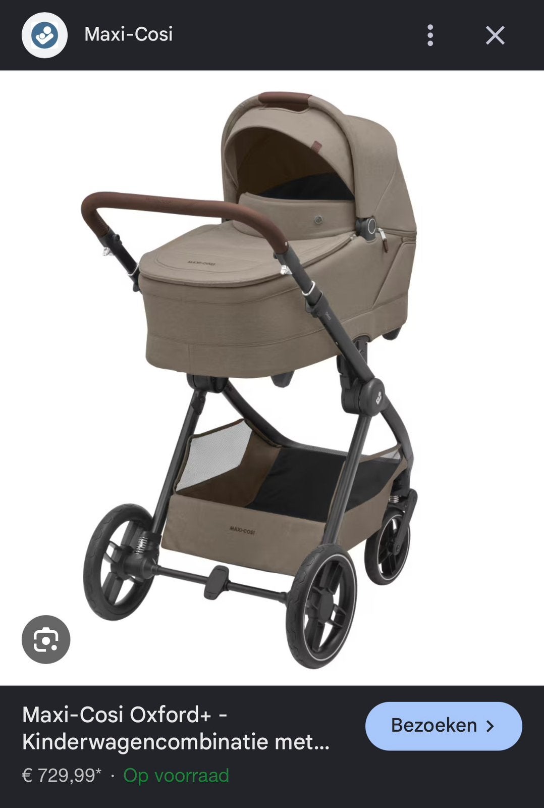 Maxi cosi oxford+ 2 in 1 als nieuw!, Ophalen, Zo goed als nieuw, Maxi-Cosi