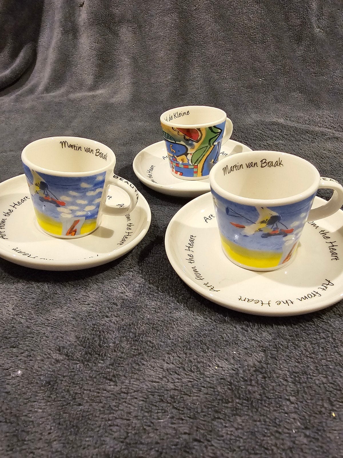 3 leuke kopjes, Ophalen of Verzenden, Overige stijlen, Kop(pen) en/of Schotel(s)