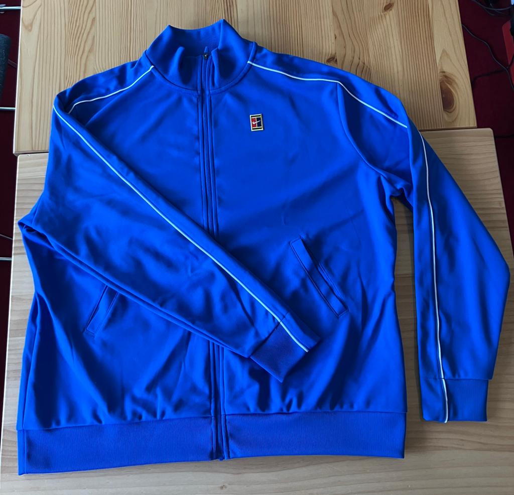 Blauw trainingsvest Nike, Blauw, Maat 46/48 (XL) of groter, Ophalen of Verzenden, Zo goed als nieuw