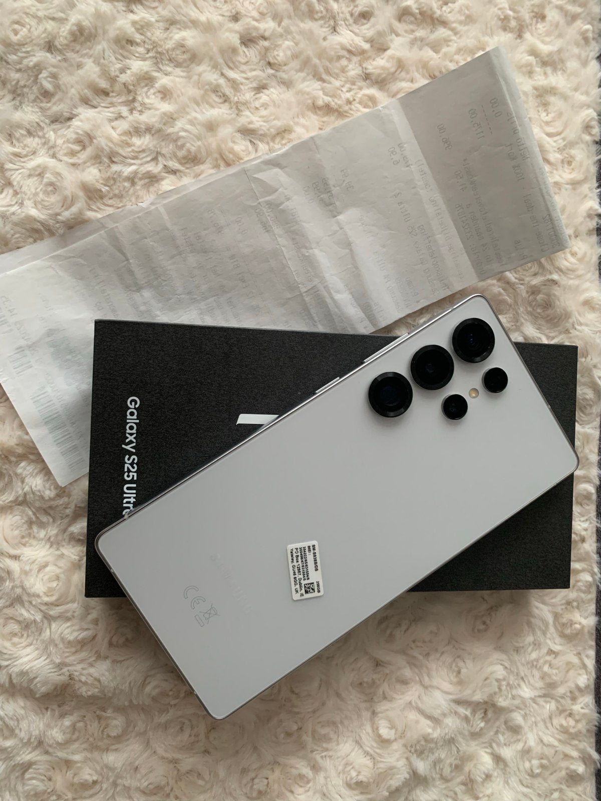 Samsung Galaxy S25  Ultra 256GB - Zo goed als nieuw, Ophalen, Wit, Touchscreen, Zo goed als nieuw
