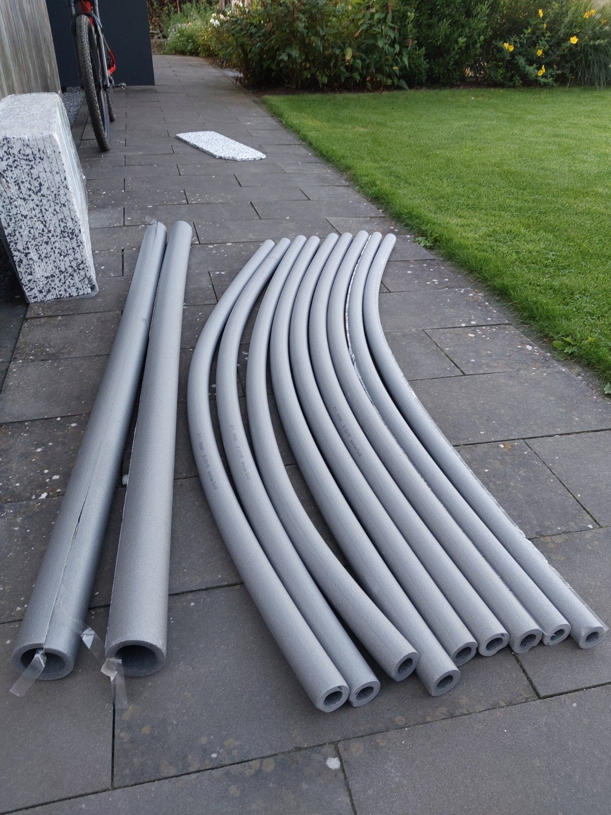 9x Buisisolatie PE  – 28/13 en 22/13 plus 2x55-13, Overige materialen, Zo goed als nieuw, Minder dan 5 m², Ophalen