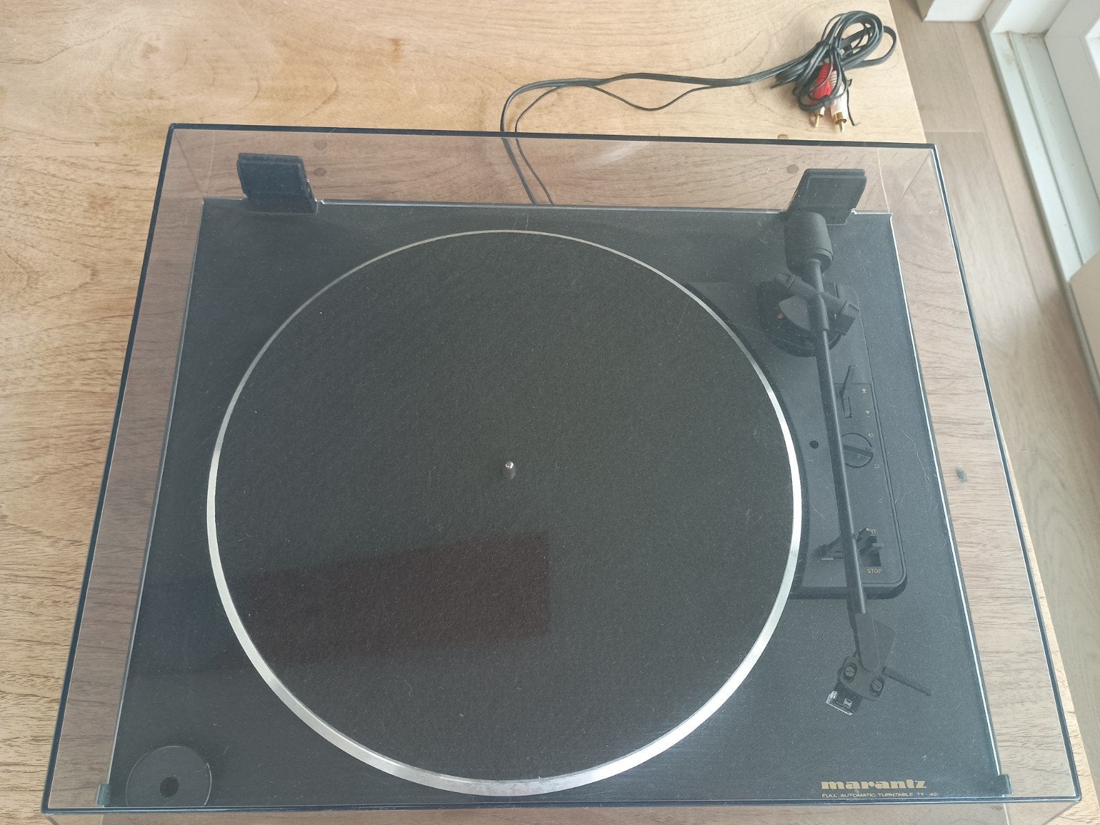 Marantz TT-42 Volautomatische Platenspeler - Nieuwe Naald, Automatisch, Zo goed als nieuw, Platenspeler, Ophalen