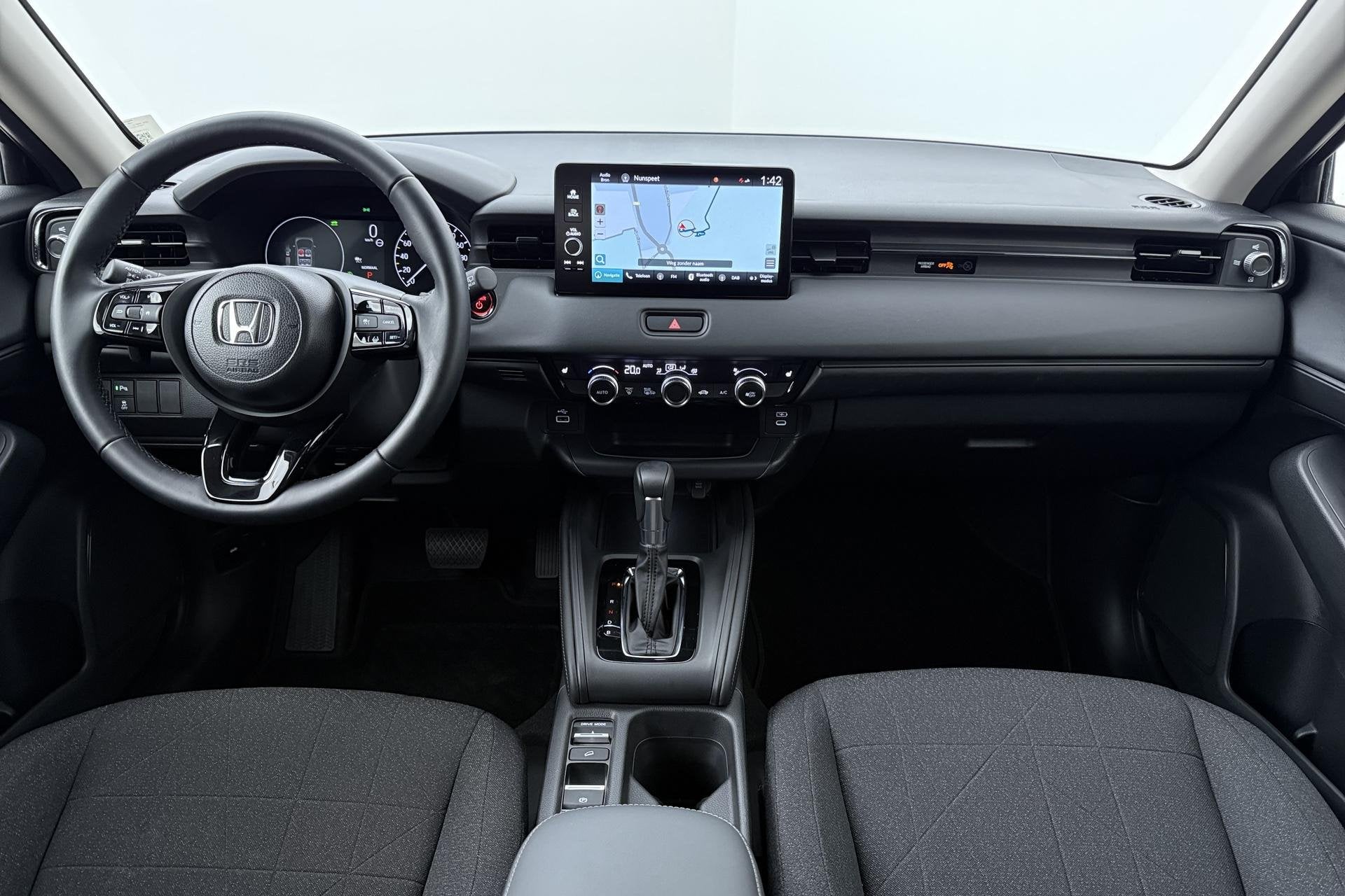 Honda HR-V 1.5 e:HEV Elegance | ACC | Stoelverwarming | Came, Auto's, Euro 6, Zwart, Bedrijf, Hybride Elektrisch/Benzine