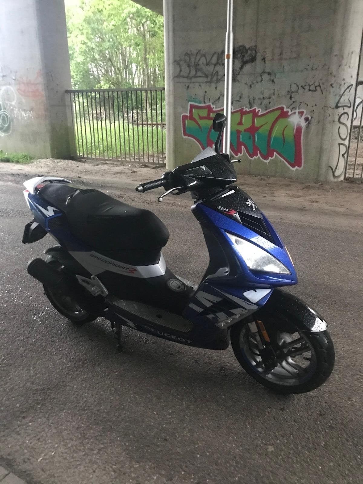 Peugeot Speedfight 3 50cc Scooter - Blauw, Ophalen, Gebruikt, Maximaal 45 km/u, Speedfight