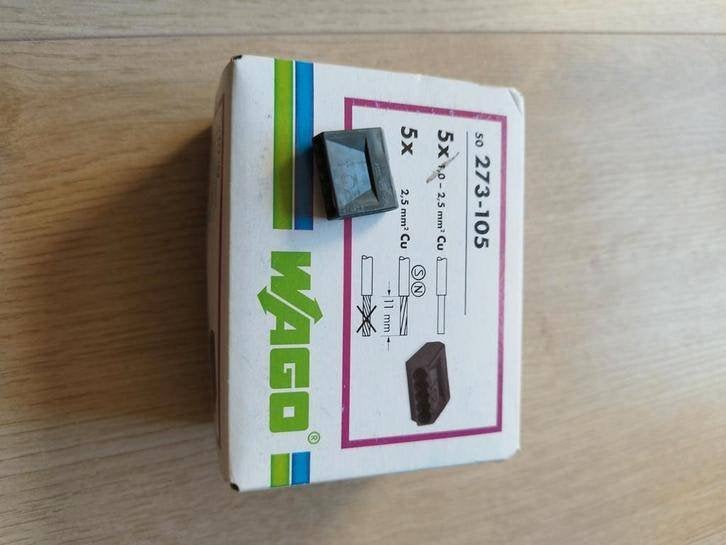 41 stuks Wago lasklemmen 273-105, Ophalen of Verzenden, Nieuw, Overige typen