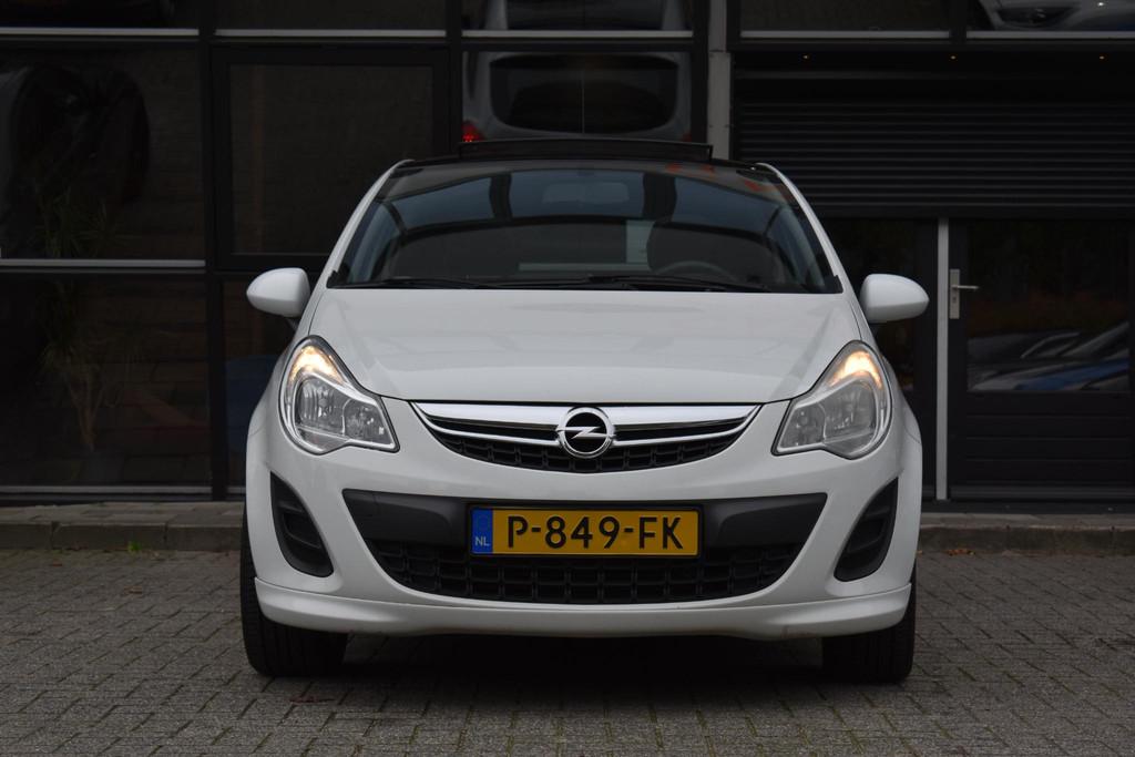 Opel Corsa 1.4 Turbo Cosmo Pano Airco OPC Line OLIE VERBRUIK, Auto's, Voorwielaandrijving, Euro 5, Stof, Gebruikt