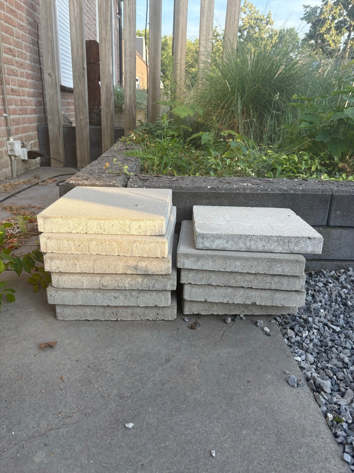 Betonnen terrastegels 30x30 cm, Tuin en Terras, Ophalen, Nieuw, Minder dan 5 m², Beton