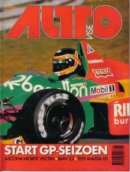 Autovisie 7 1988 : Peugeot 205 Rallye - Lotus Elan - Volvo, Ophalen of Verzenden, Gelezen, Algemeen