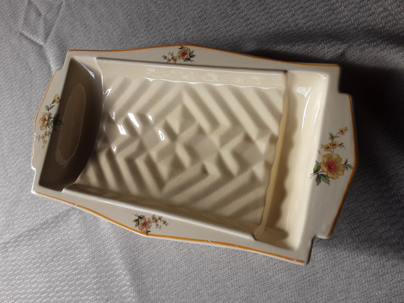 societe ceramique aspergeschaal, Ophalen of Verzenden