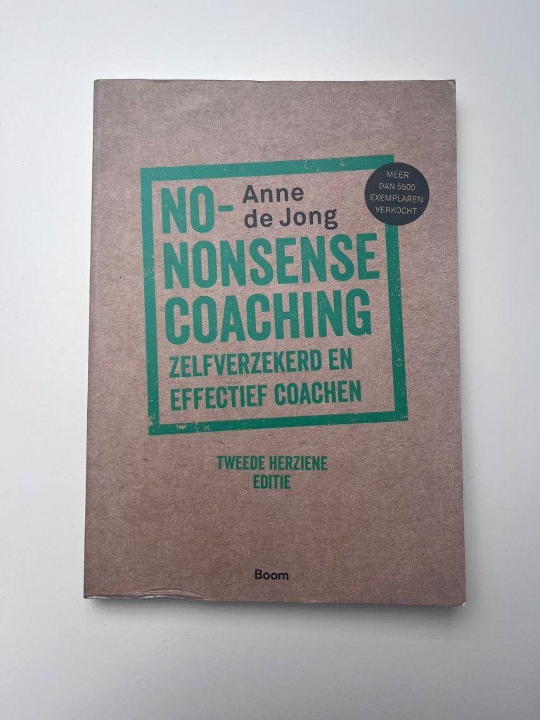 No-Nonsense Coaching: Zelfverzekerd en Effectief Coachen, Anne de Jong, Zo goed als nieuw, Gamma, HBO