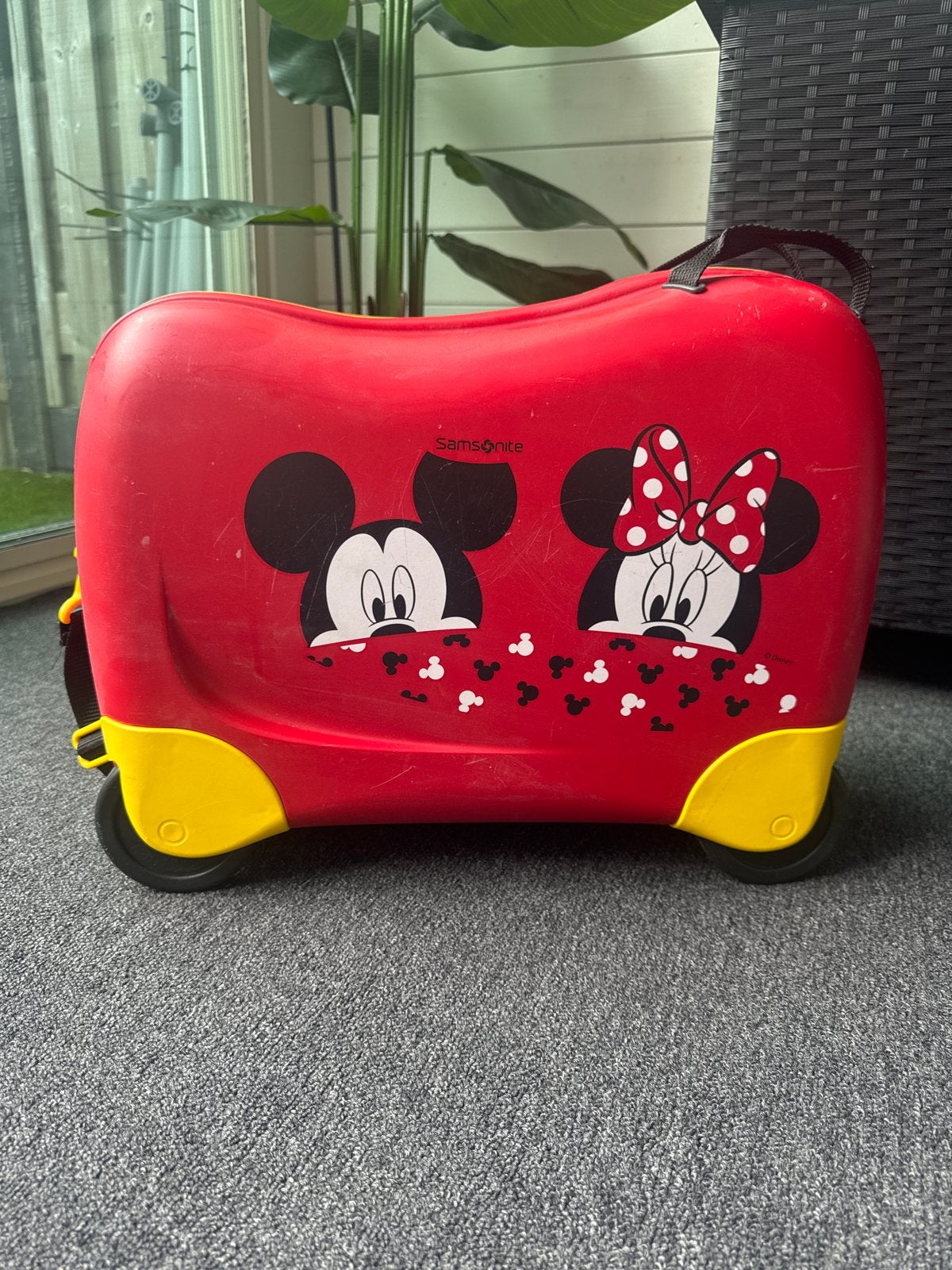 Samsonite Disney Koffer Mickey Minnie Mouse, Ophalen, Gebruikt, Hard kunststof, Minder dan 50 cm