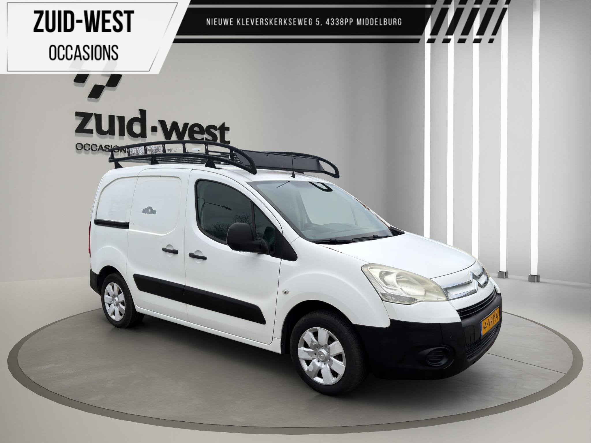 Citroen Berlingo 1.6 HDI 500 Comfort Economy Airco, Auto's, Bestelauto's, Voorwielaandrijving, Euro 5, Stof, Gebruikt