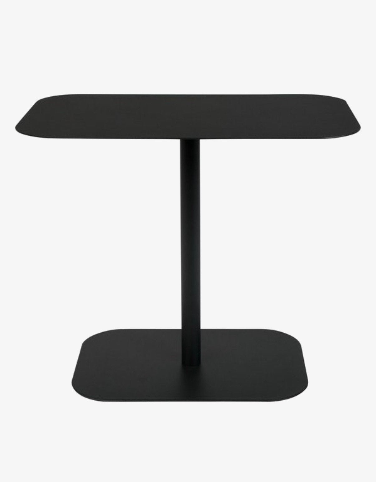 Design bijzettafel zwart, Minder dan 45 cm, Minder dan 55 cm, Metaal of Aluminium, Ophalen of Verzenden
