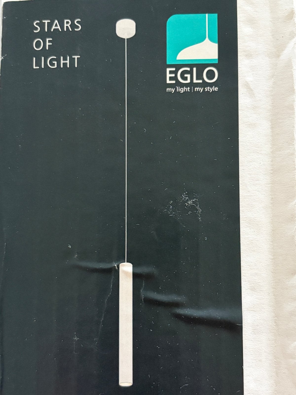 4x stijlvolle kokerlampen Eglo- Terrasini LED Nieuw in doos, Ophalen, Nieuw, Metaal, GU10