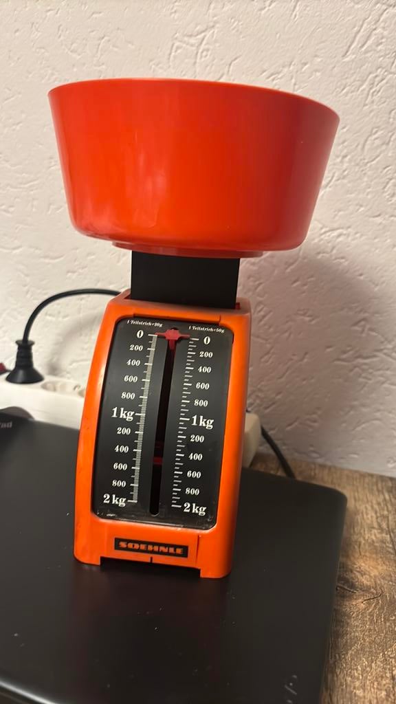 Soehnle weegschaal, Minder dan 10 kg, Keukenweegschaal, 1 tot 500 gram, Ophalen of Verzenden
