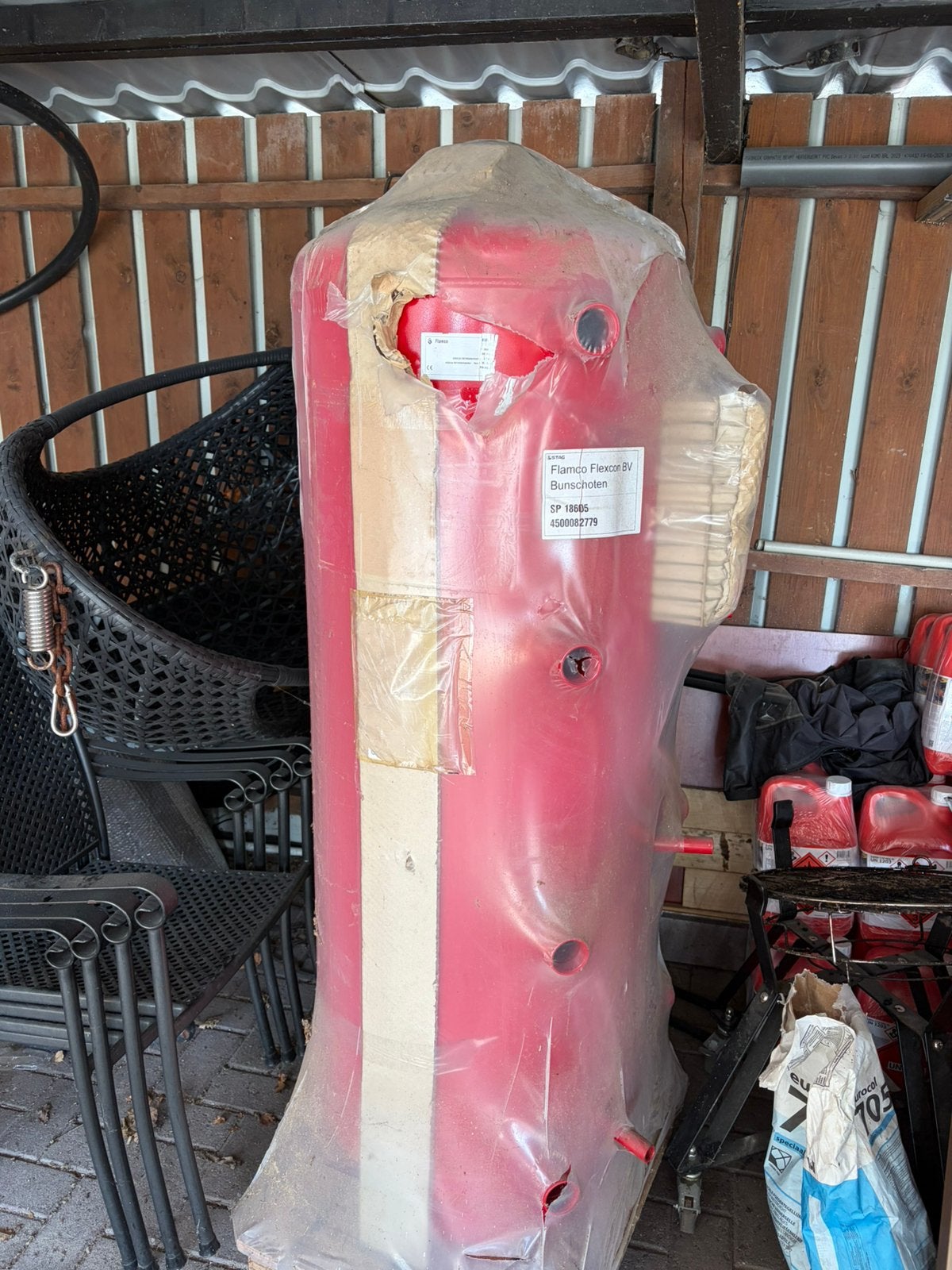 Flamco expansievat 300liter, Ophalen, 30 tot 80 cm, Cv-ketel of Combi-ketel, Minder dan 60 cm