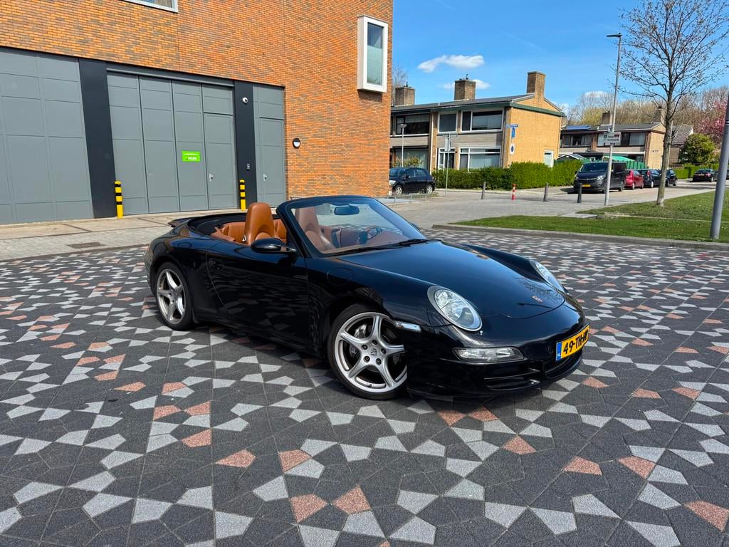 Porsche 911 Cabrio 3.6 Carrera - NL-Auto - Dealer onderhoude, Auto's, Porsche, Automaat, Achterwielaandrijving, Gebruikt, 4 stoelen