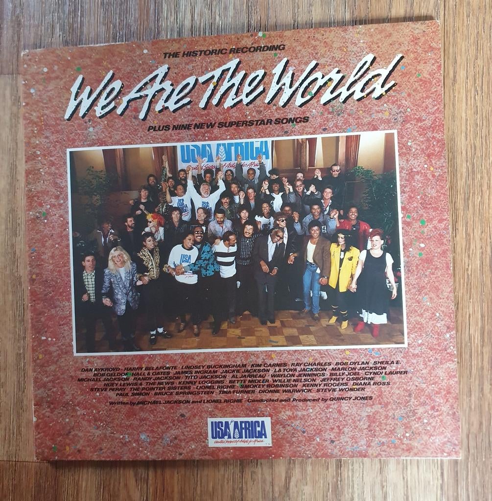 USA for Africa - We Are The World Vinyl, Complilatie, Ophalen of Verzenden, 1980 - 1989, 12 inch