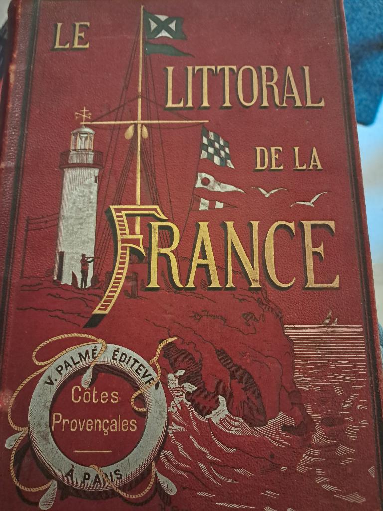 Le Littoral de la France uit 1889, Ophalen of Verzenden, Victor Palmé