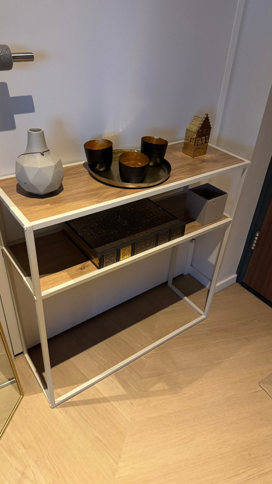 2 sidetabels, Huis en Inrichting, Kasten | Schoenenrekken, Ophalen, Zo goed als nieuw