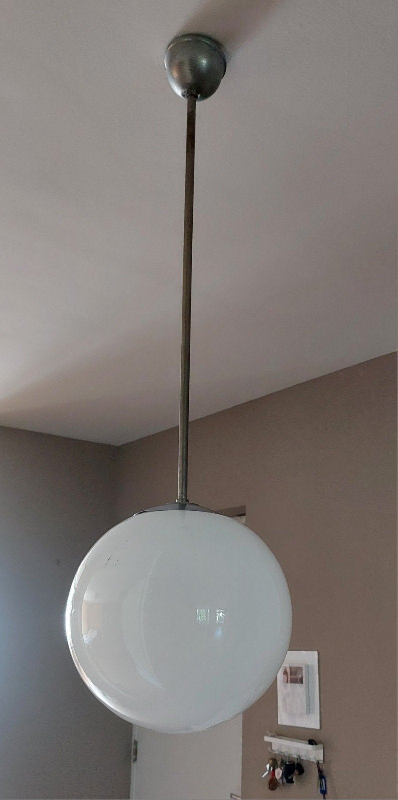 Vintage schoollamp, Ophalen, Gebruikt