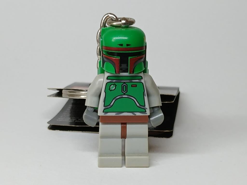 Lego Star Wars - Boba Fett Cloud City vintage style key ring, Ophalen of Verzenden, Zo goed als nieuw, Actiefiguurtje