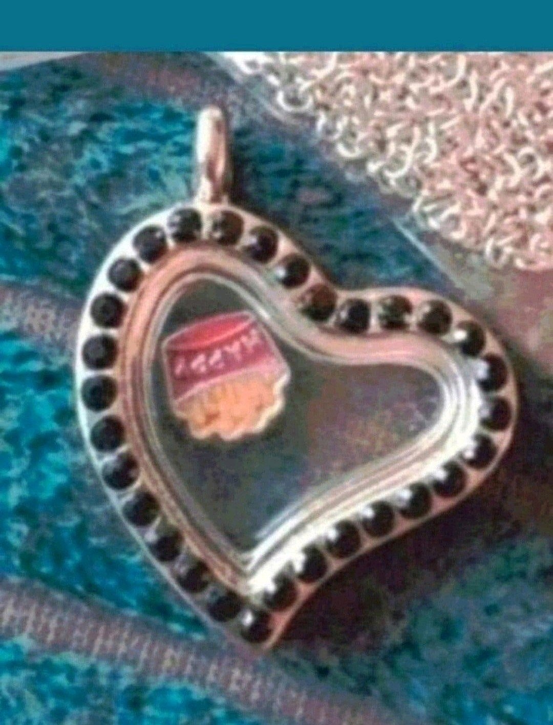 ketting memory locker met verwisselbare bedels kan open, Sieraden, Tassen en Uiterlijk, Verzenden, Nieuw, Zilver, Met hanger