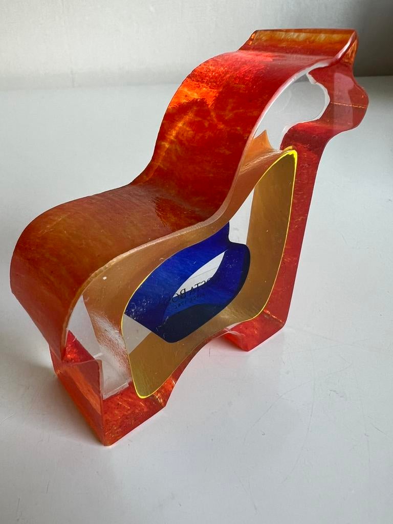 Kosta Boda Art Glass Bertil Vallien ‘Dobbin’ Dalarna Paard, Ophalen of Verzenden