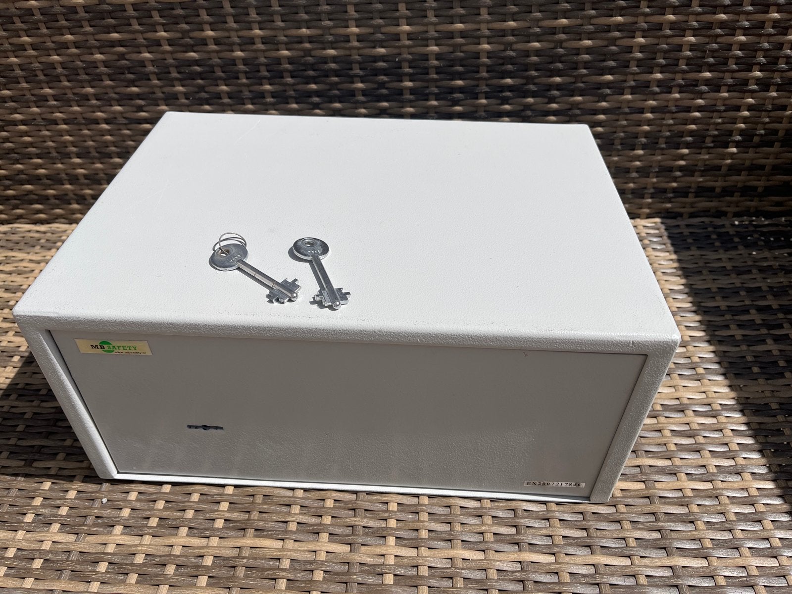 Metasafe Brandkast met Sleutels - Compact en Veilig, Ophalen, Zo goed als nieuw, Brandkast