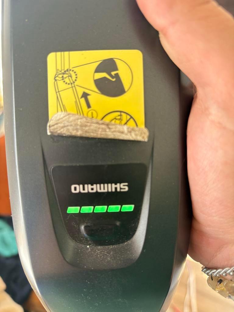 E-bike accu battery Shimano, perfecte staat, Ophalen of Verzenden, Zo goed als nieuw